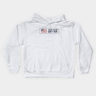 These Colors don't Run (USA) Kids Hoodie